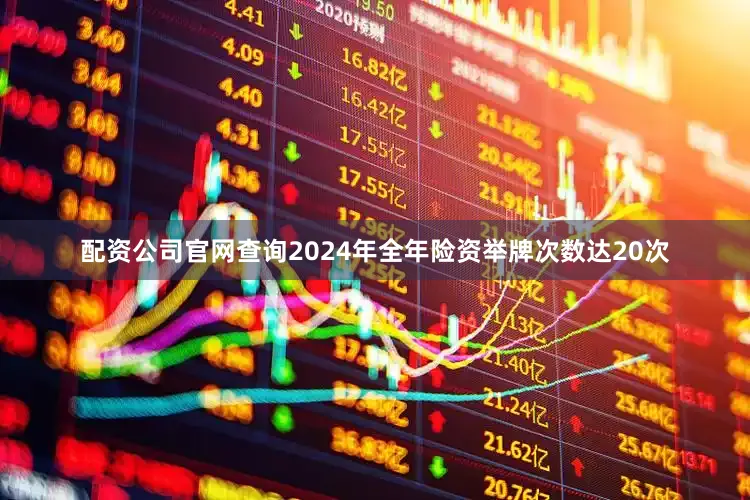 配资公司官网查询2024年全年险资举牌次数达20次
